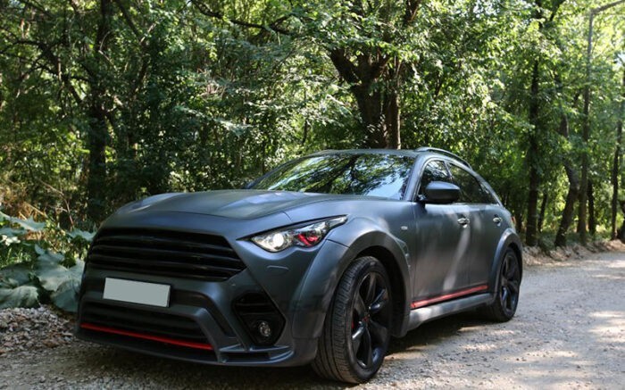 тюнинг накладки на пороги renegade на Infiniti fx35 fx37 fx50 f51 r01-0777-999 тюнинг накладки на пороги renegade на Infiniti fx35 fx37 fx50 f51 r01-0777-999