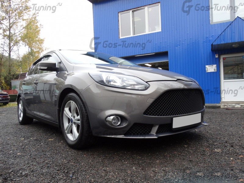 Передний бампер RS Ford Focus 3 / Форд Фокус - ГОС-Тюнинг