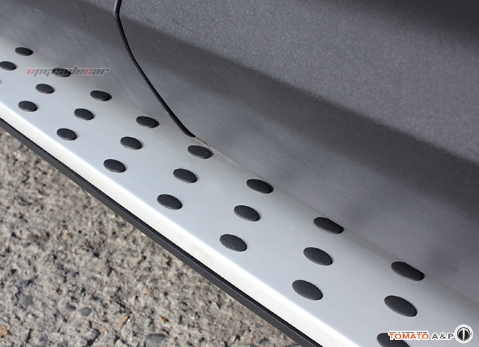 Пороги «Tomato BMW X5 Style» на Hyundai Santa Fe III DM