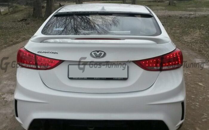 Задний бампер «M&S Version 2.0» для Hyundai Elantra V / Avante MD Задний бампер «M&S Version 2.0» для Hyundai Elantra V / Avante MD