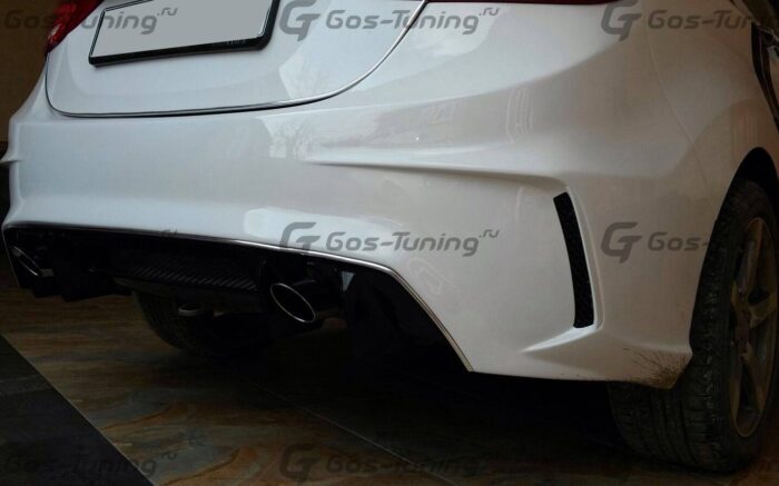 Задний бампер «M&S Version 2.0» для Hyundai Elantra V / Avante MD Задний бампер «M&S Version 2.0» для Hyundai Elantra V / Avante MD