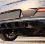 Накладка на задний бампер / диффузор Kia Ceed Hatchback "GT-Line" (Дорестайлинг)
