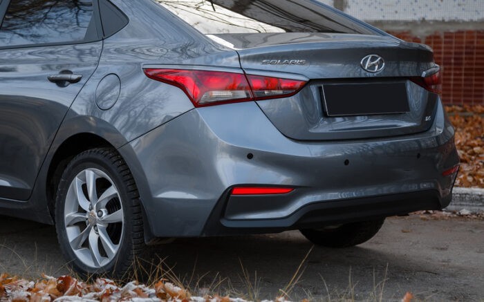 реснички на задние фары Hyundai Solaris 2017 реснички на задние фары Hyundai Solaris 2017