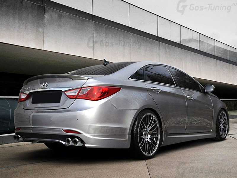 Купить лип спойлер Хендай Соната 6, Hyundai Sonata YF - ГОС-Тюнинг