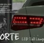 Задние фонари Киа Церато 2 "Mercedes Edition"