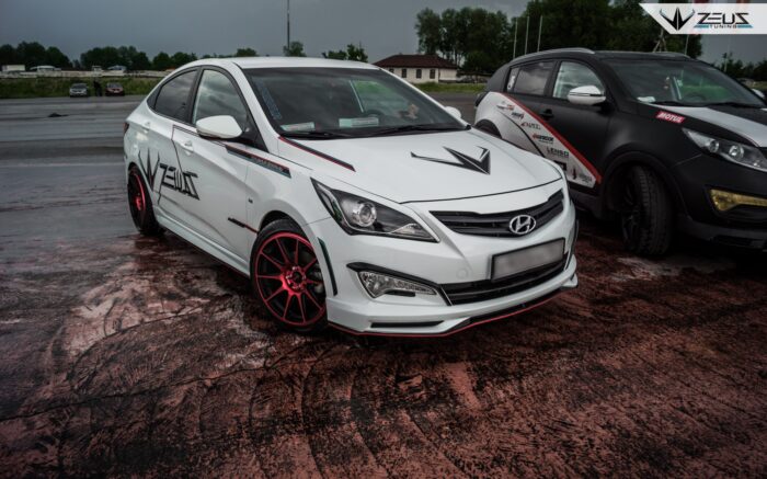 Реснички Zevs Hyundai Solaris Restyling / Хендай Солярис Реснички Zevs Hyundai Solaris Restyling / Хендай Солярис