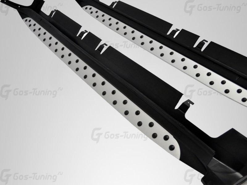Купить Подножки / Пороги Киа Спортейдж 3 "BMW Style" - ГОС-Тюнинг