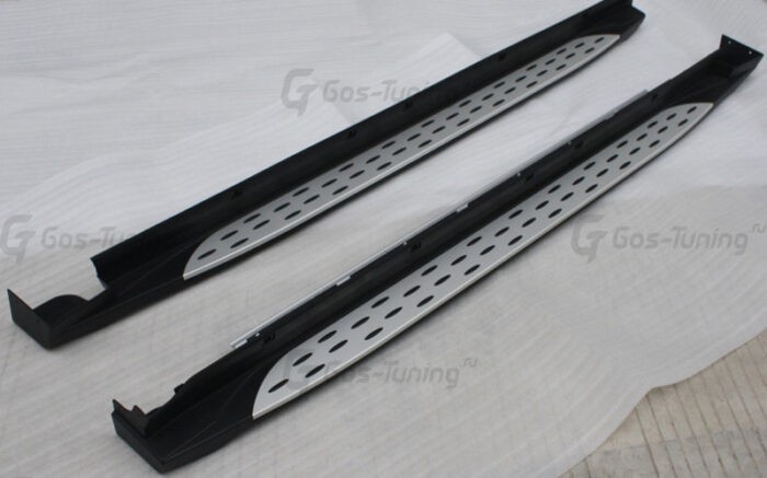 Установка порогов Hyundai Grand Santa FE Установка порогов Hyundai Grand Santa FE