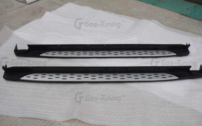 Купить пороги подножки  Hyundai Grand Santa FE Купить пороги подножки Hyundai Grand Santa FE