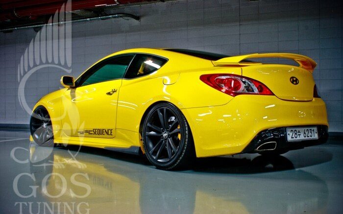 Спойлер на крышку багажника «Sequence» на Hyundai Genesis Coupe Спойлер на крышку багажника «Sequence» на Hyundai Genesis Coupe
