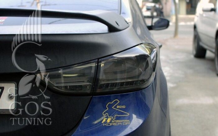 Задние фонари «BMW Design» Smoke на Hyundai Elantra / Avanta
