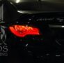 Альтернативные задние фонари «BMW Design» (тонированный, хром) на автомобиль Хендай Солярис 2010+