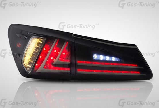 Тюнинг задние фонари Lexus IS 250 "Тонированные" Тюнинг задние фонари Lexus IS 250 "Тонированные"