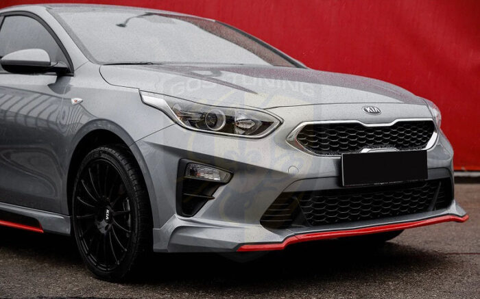 Накладка переднего бампера kia ceed 3 cd hachback r01-1066-2 Накладка переднего бампера kia ceed 3 cd hachback r01-1066-2