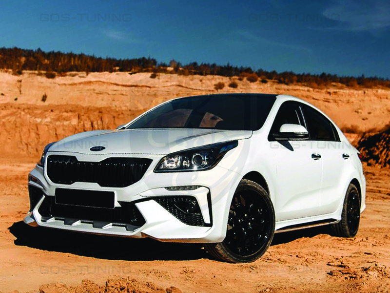 Бампер Киа Рио 4 / Kia Rio IV "ROTOR" купить в ГОС-Тюнинг