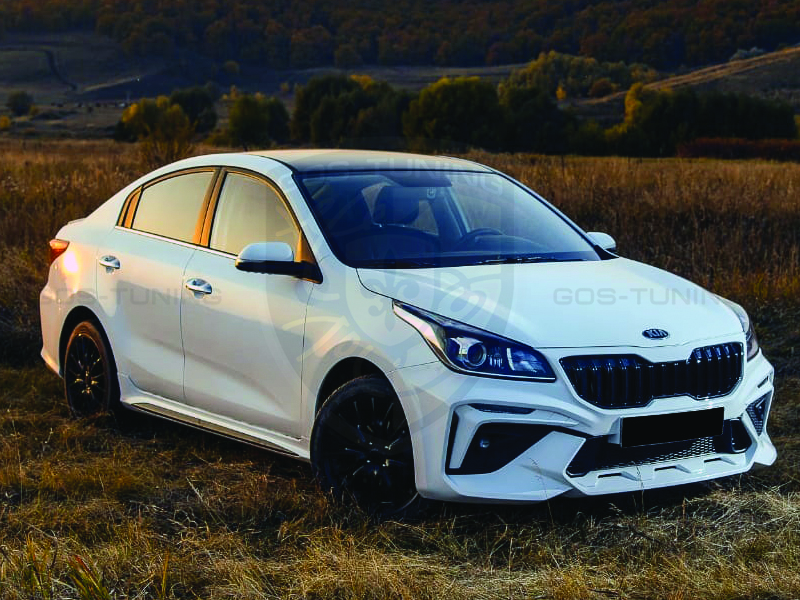 Бампер Киа Рио 4 / Kia Rio IV "ROTOR" купить в ГОС-Тюнинг