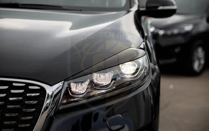 Накладки на фары реснички kia sorento prime 3 um r01-1084-1 Накладки на фары реснички kia sorento prime 3 um r01-1084-1