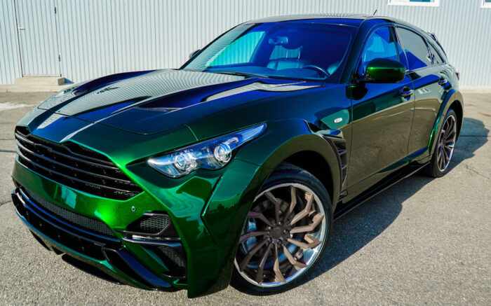 Infiniti qx70 обвес draco